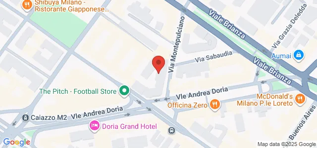 Via Montepulciano, 3, 20124 Milano MI, Italia