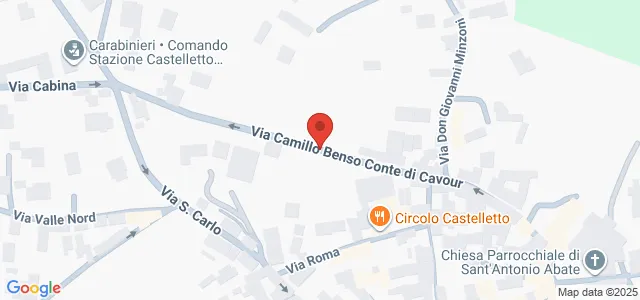 Via Camillo Benso Conte di Cavour, 28053 Castelletto sopra Ticino NO