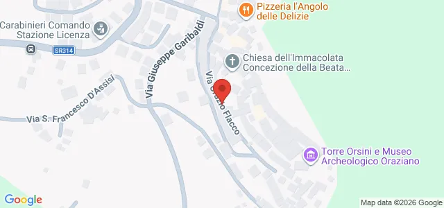 Via Orazio Flacco, 00026 Licenza RM